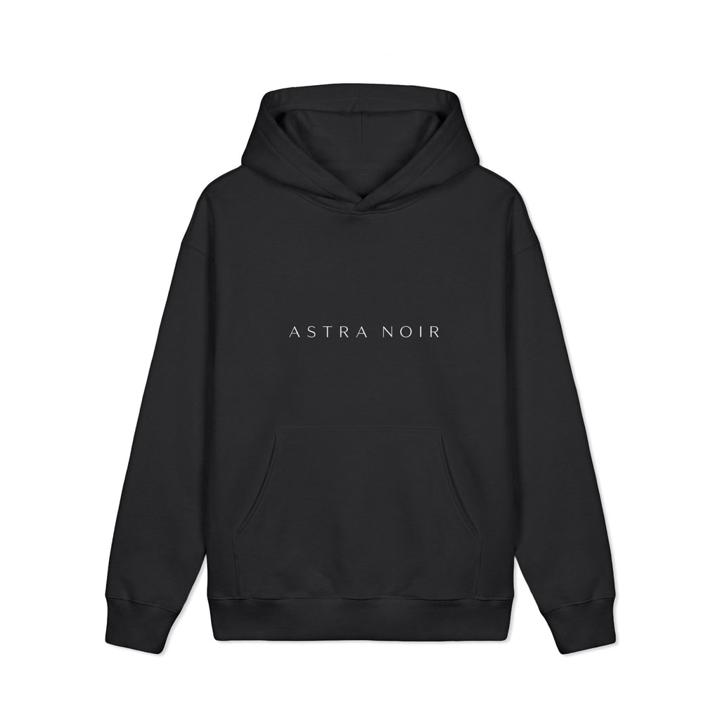 Astra Noir Hoodie — Minimalist Olive Heavyweight Pullover
