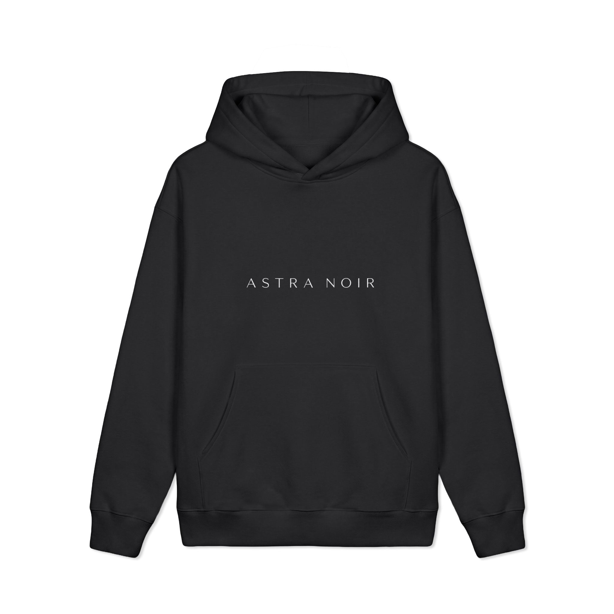 Astra Noir Hoodie — Minimalist Olive Heavyweight Pullover