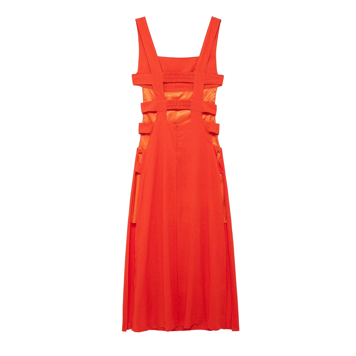 Summer Women Clothing Solid Color Sleeveless Strap Sling Dress Bella Mia