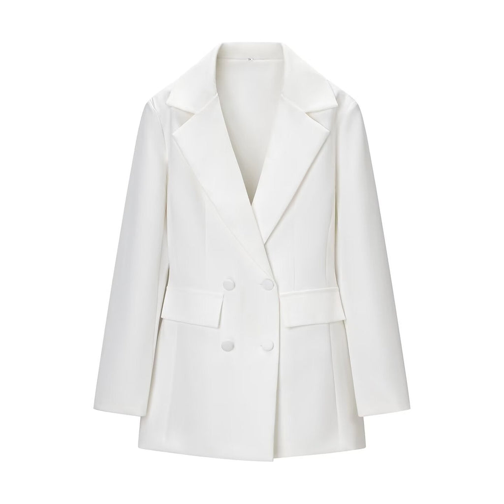 Winter Women Clothing Fashionable Elegant Deep V Plunge Long Sleeve Bud Waist Dress Ragazza