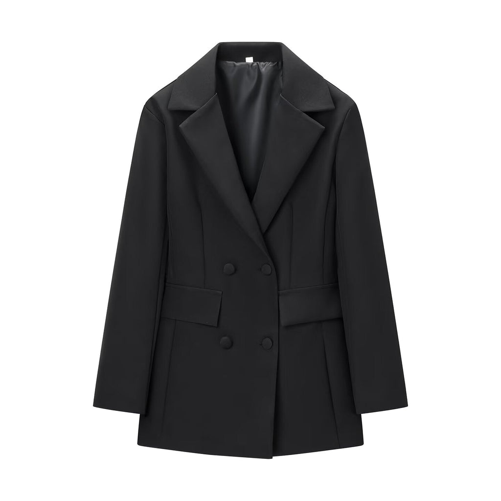 Winter Women Clothing Fashionable Elegant Deep V Plunge Long Sleeve Bud Waist Dress Ragazza
