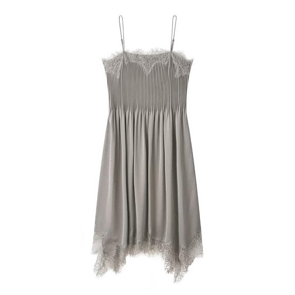 Summer Lace Midi Dress Strap Dress Bella Mia