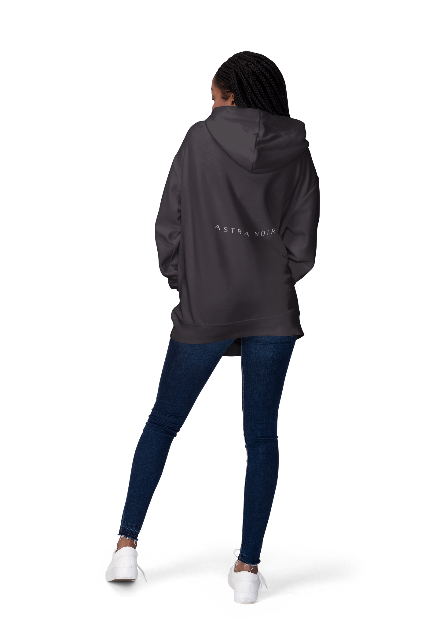 Astra Noir Hoodie — Minimalist Olive Heavyweight Pullover