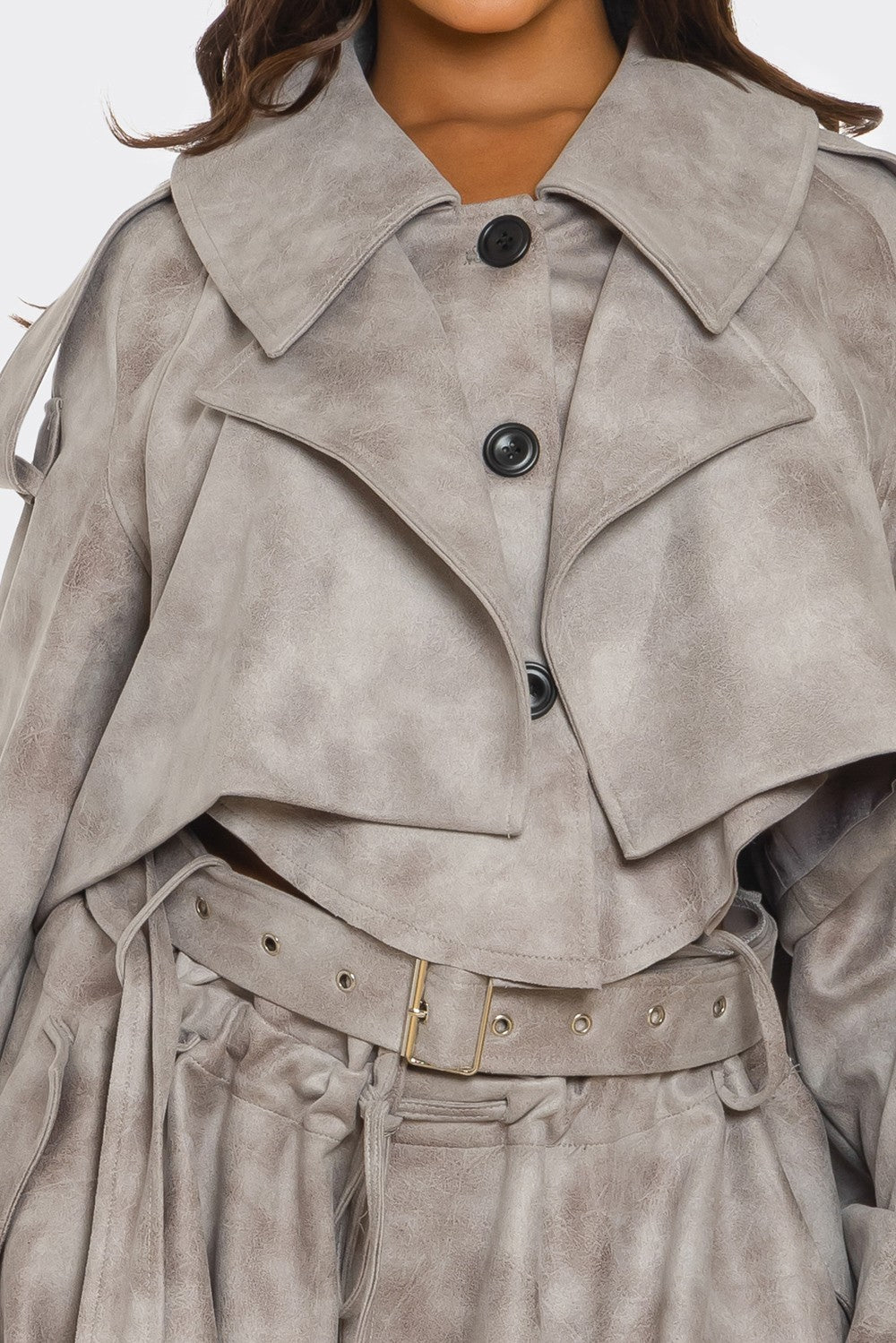 Cropped Trench Set ATHINA RETAIL