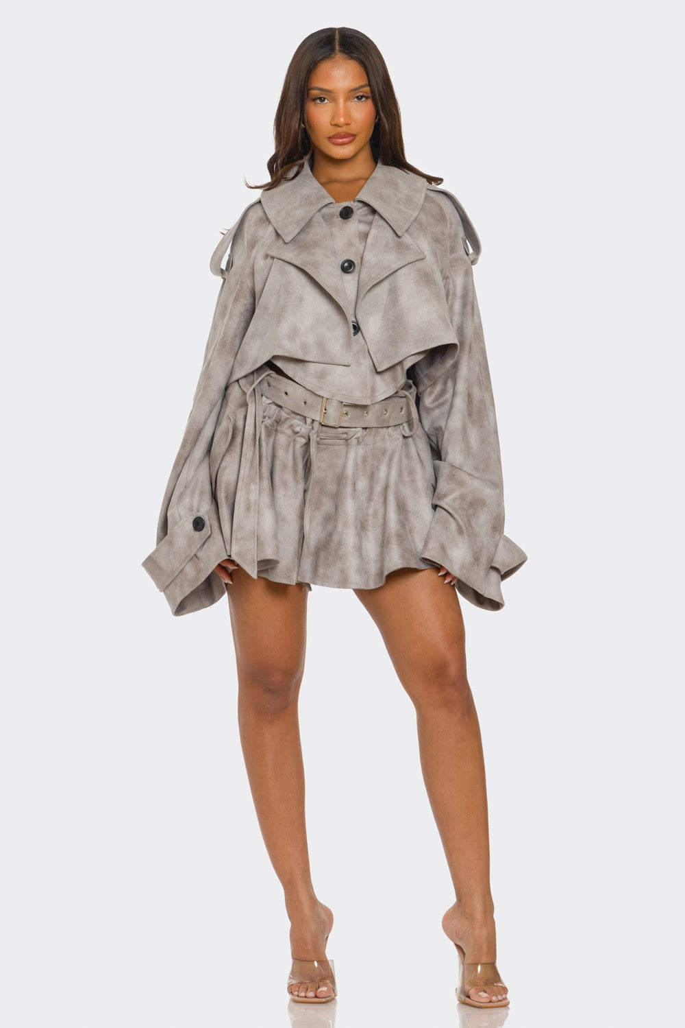 Cropped Trench Set ATHINA RETAIL