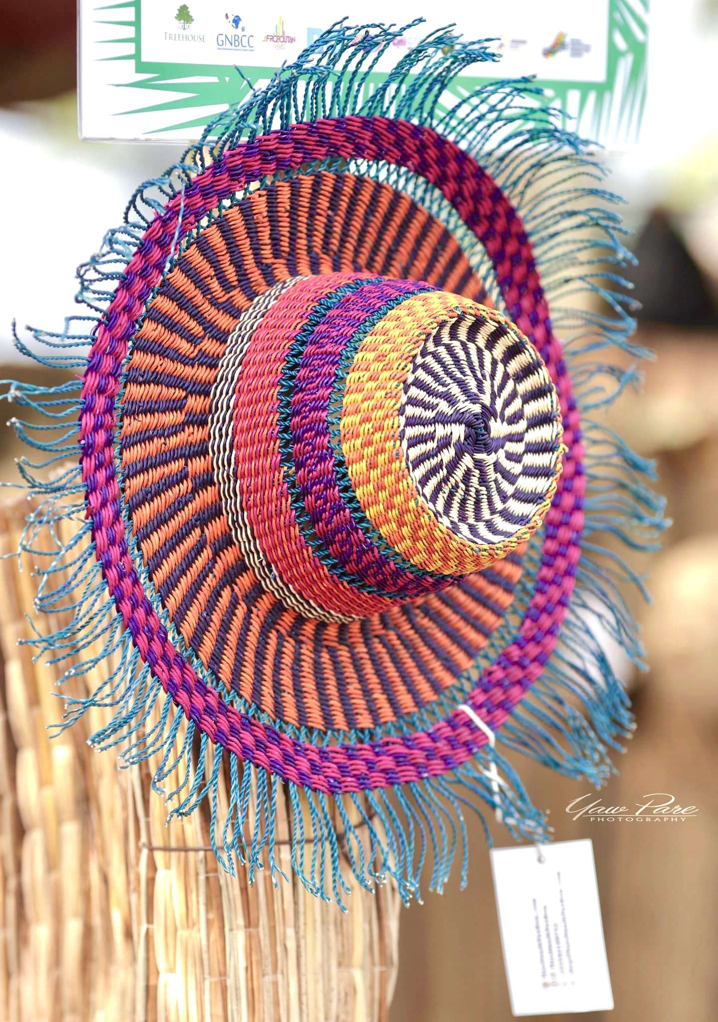 PAGA – Handwoven Bolga Straw Hat from Ghana