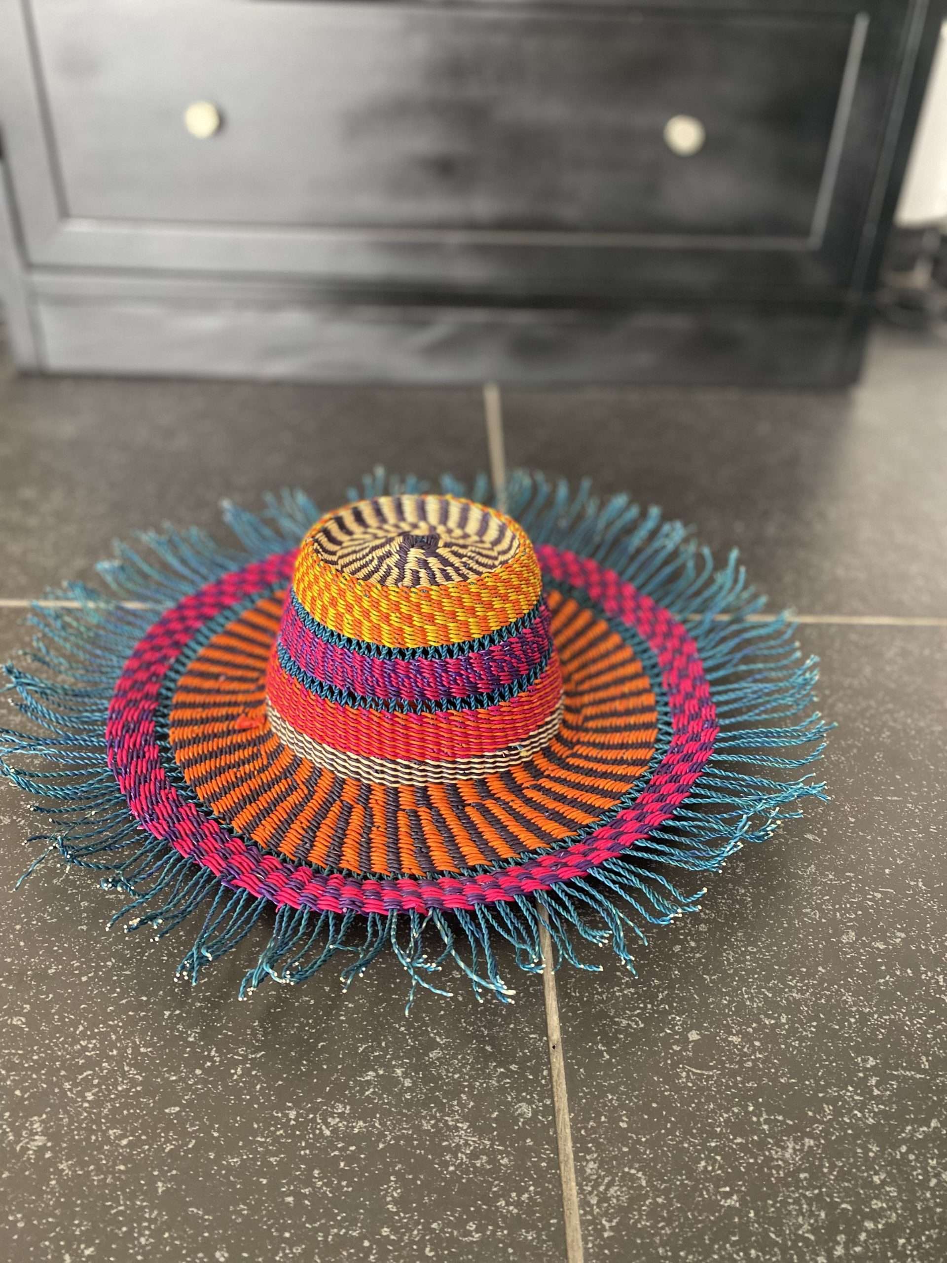 PAGA – Handwoven Bolga Straw Hat from Ghana