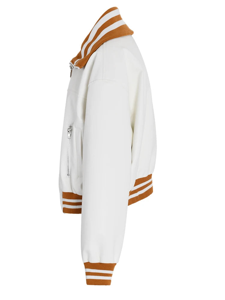 Soho Color-Block Chenille Jacket