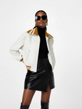Soho Color-Block Chenille Jacket