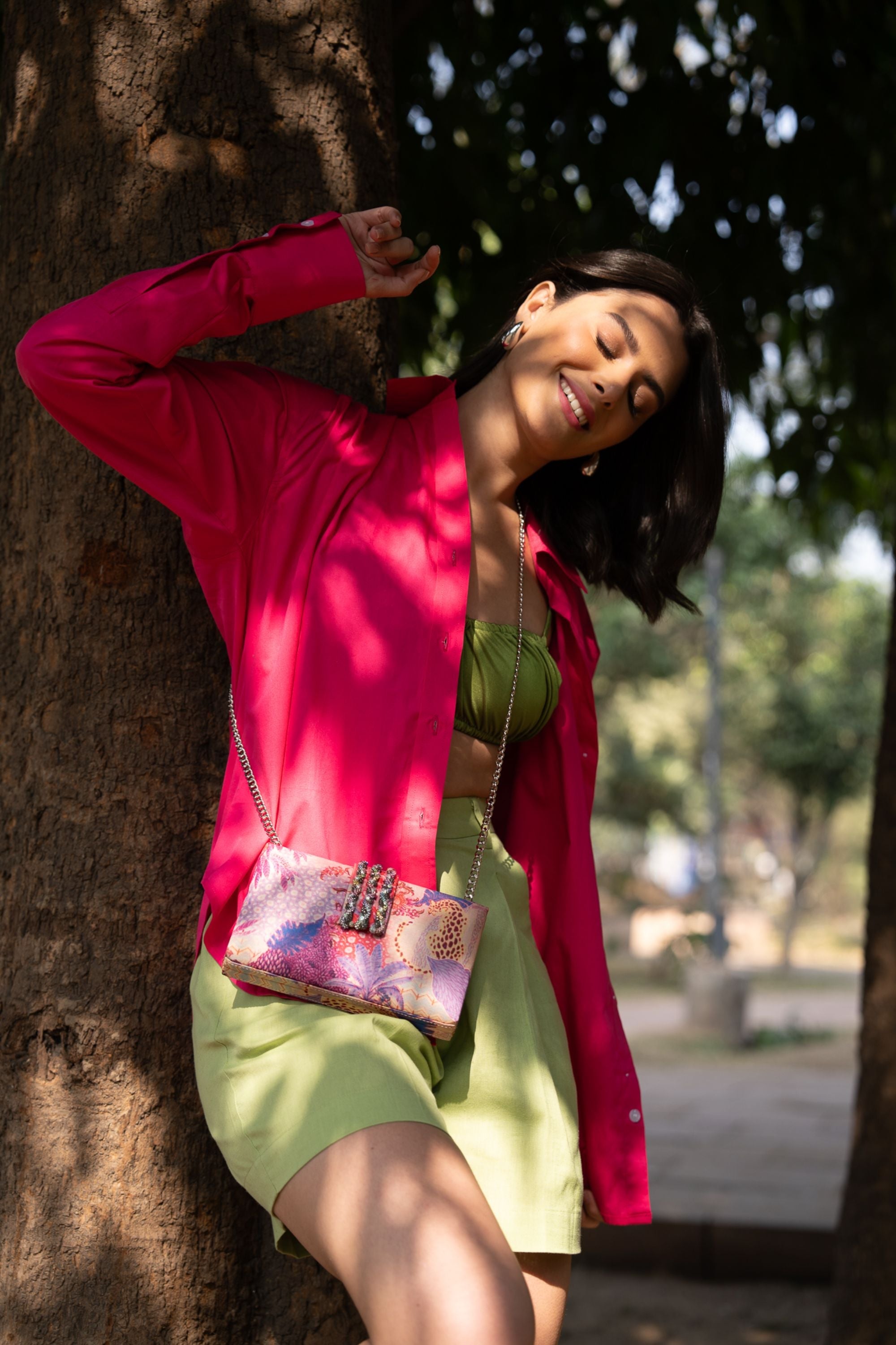 Pink Faerie Clutch