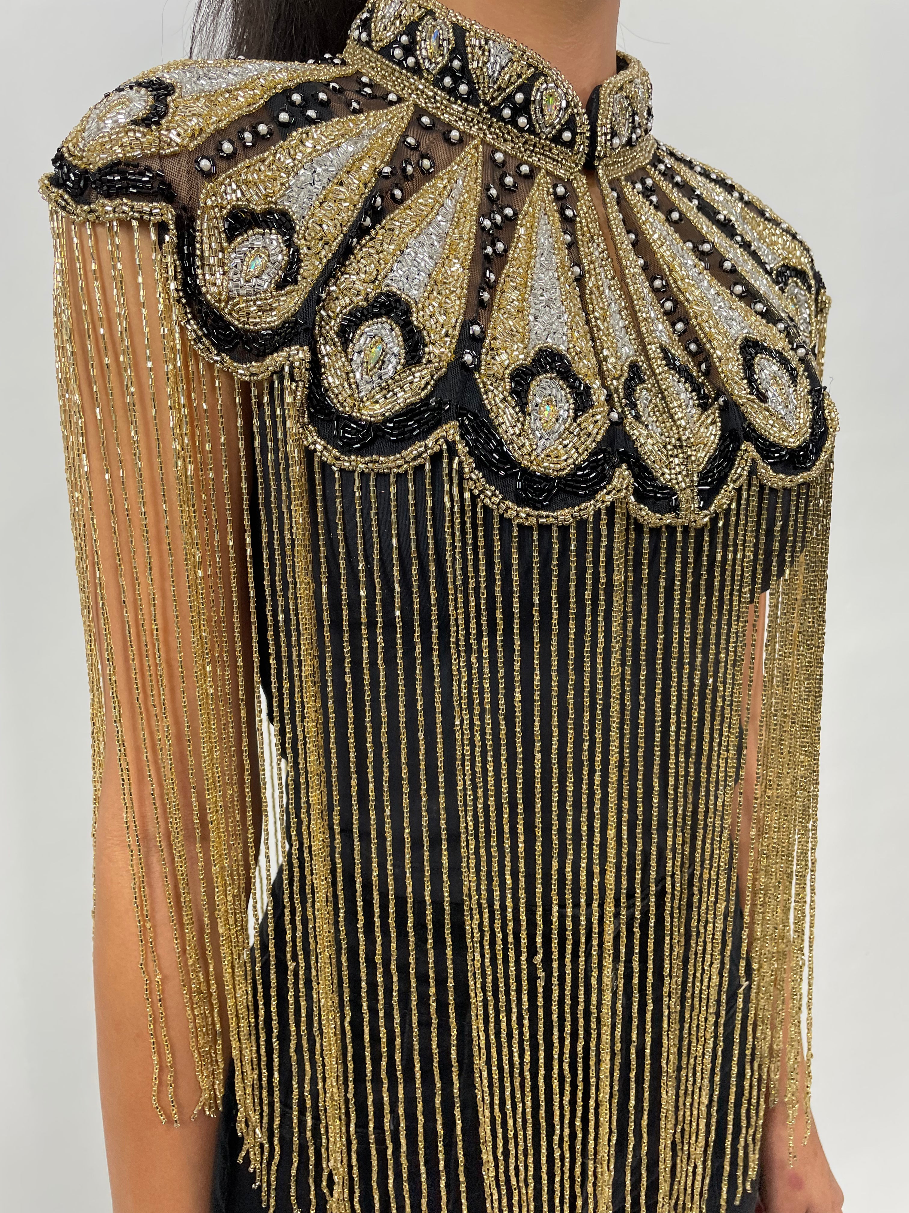 Gilded Fleur Cape