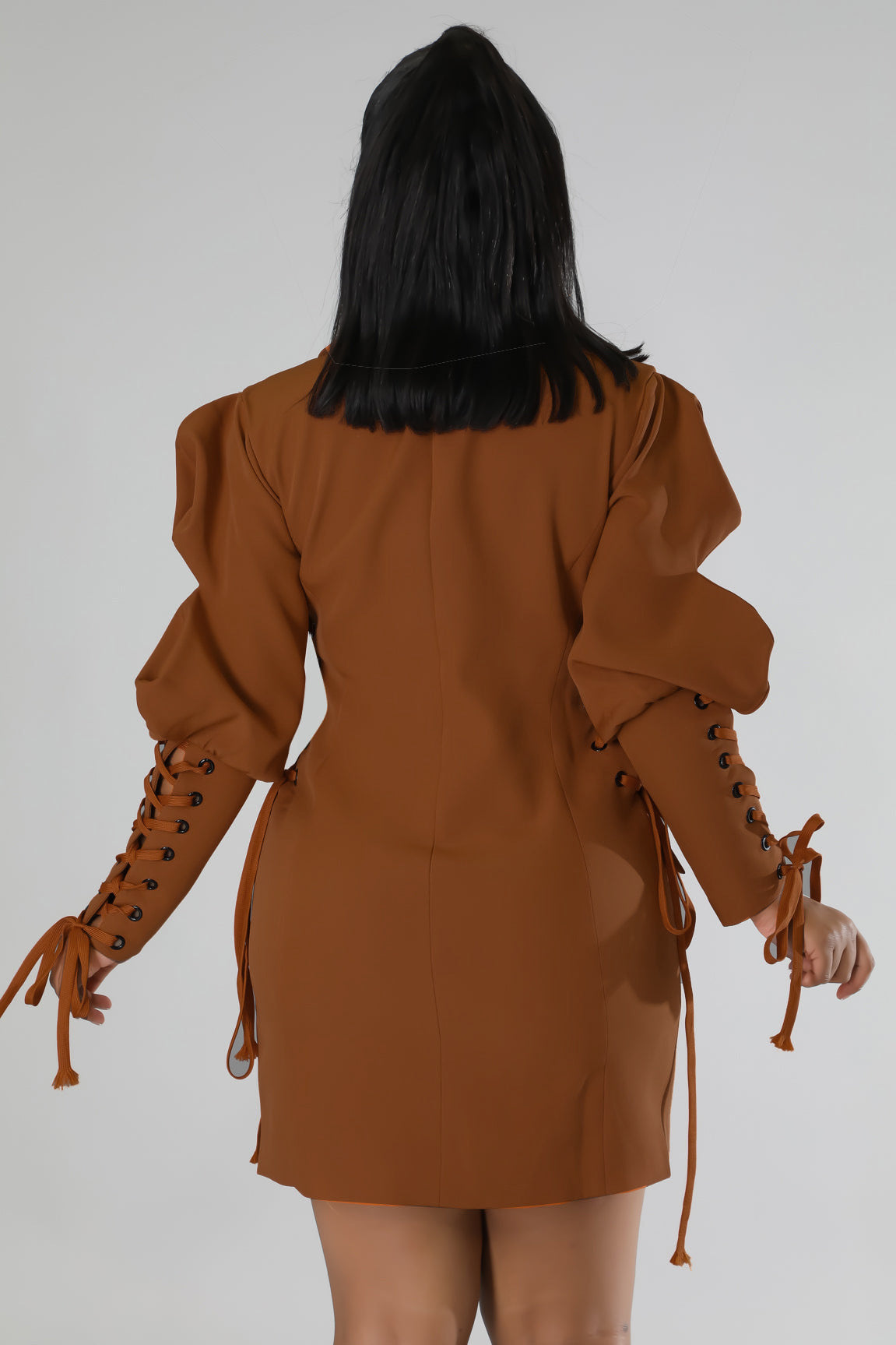 Autumn Winter Tied Dress