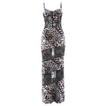 Spring Women Clothing Suspenders Leopard Print Lace Stitching Sexy See through Dress Bella Mia