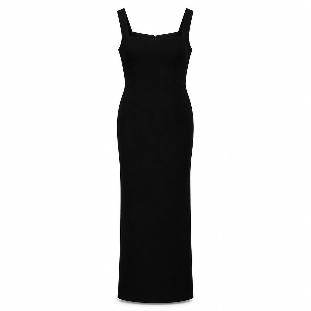 Heavy Industry Beads Diamond Elastic Vest Maxi Dress Maxi Dress