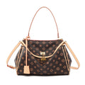 Textured Large Capacity Shoulder Tote Bag
