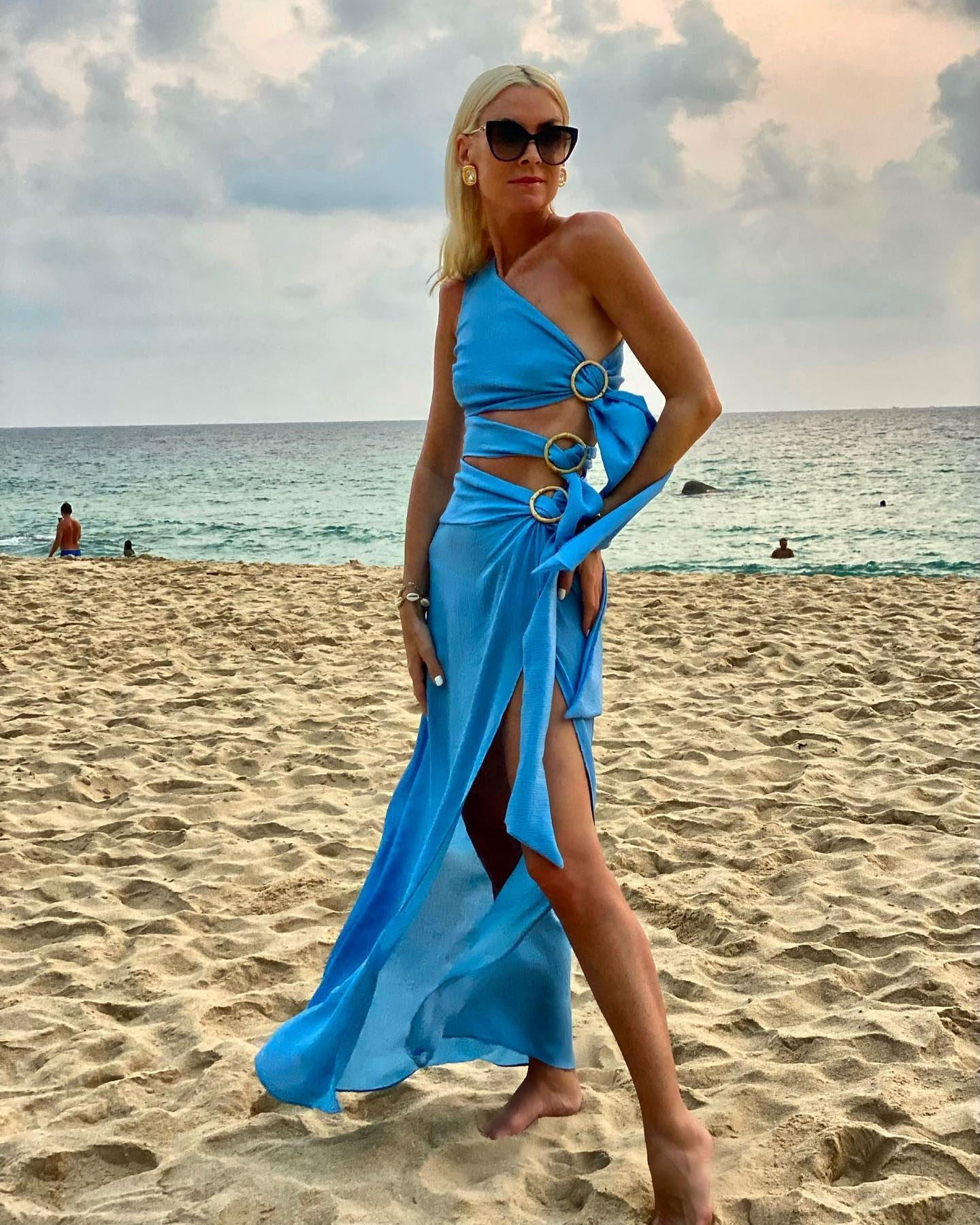 Summer Sexy Strap Irregular Asymmetric Sleeveless Dress Women Bella Mia