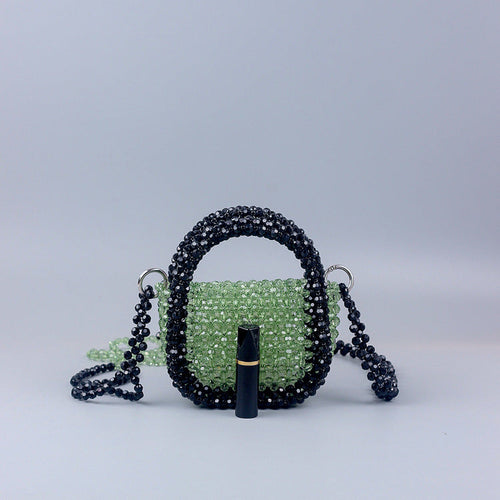 Beaded Floral Acrylic Shoulder Bag Wanita Store