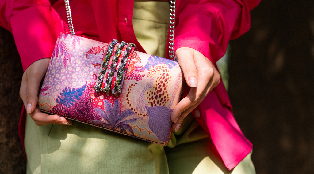 Pink Faerie Clutch