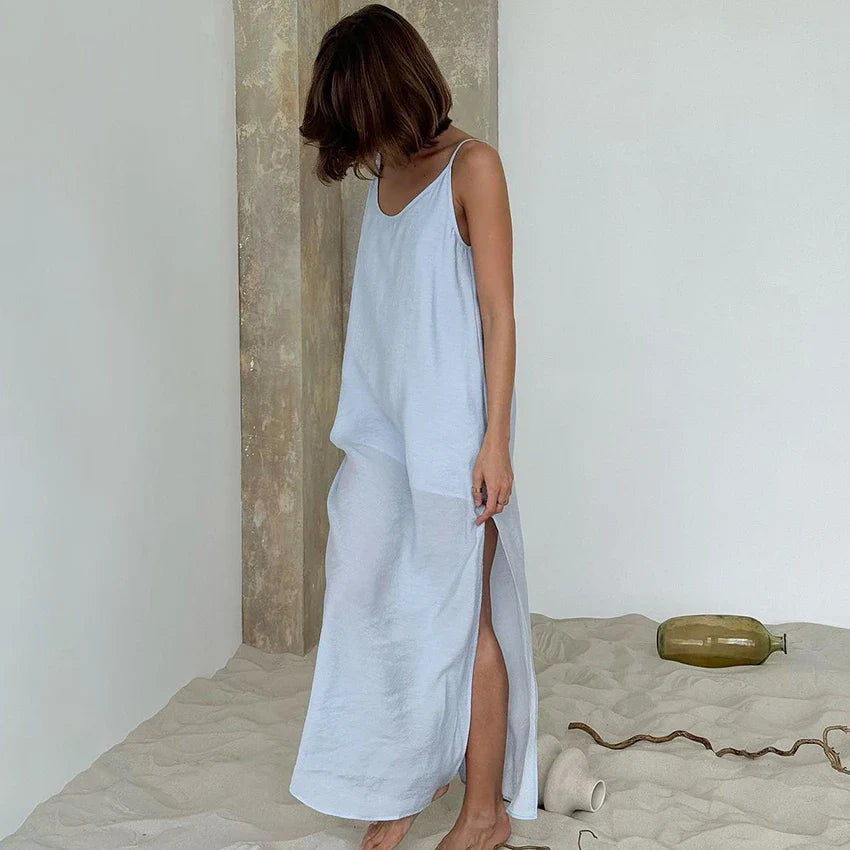 Backless Slip Maxi Dress