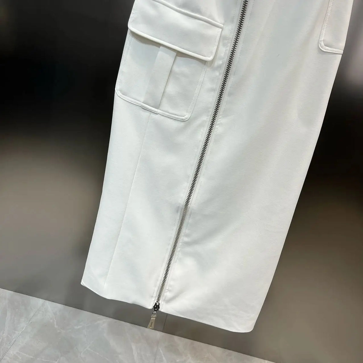 Structured Moto Jacket + Cargo Skirt Set