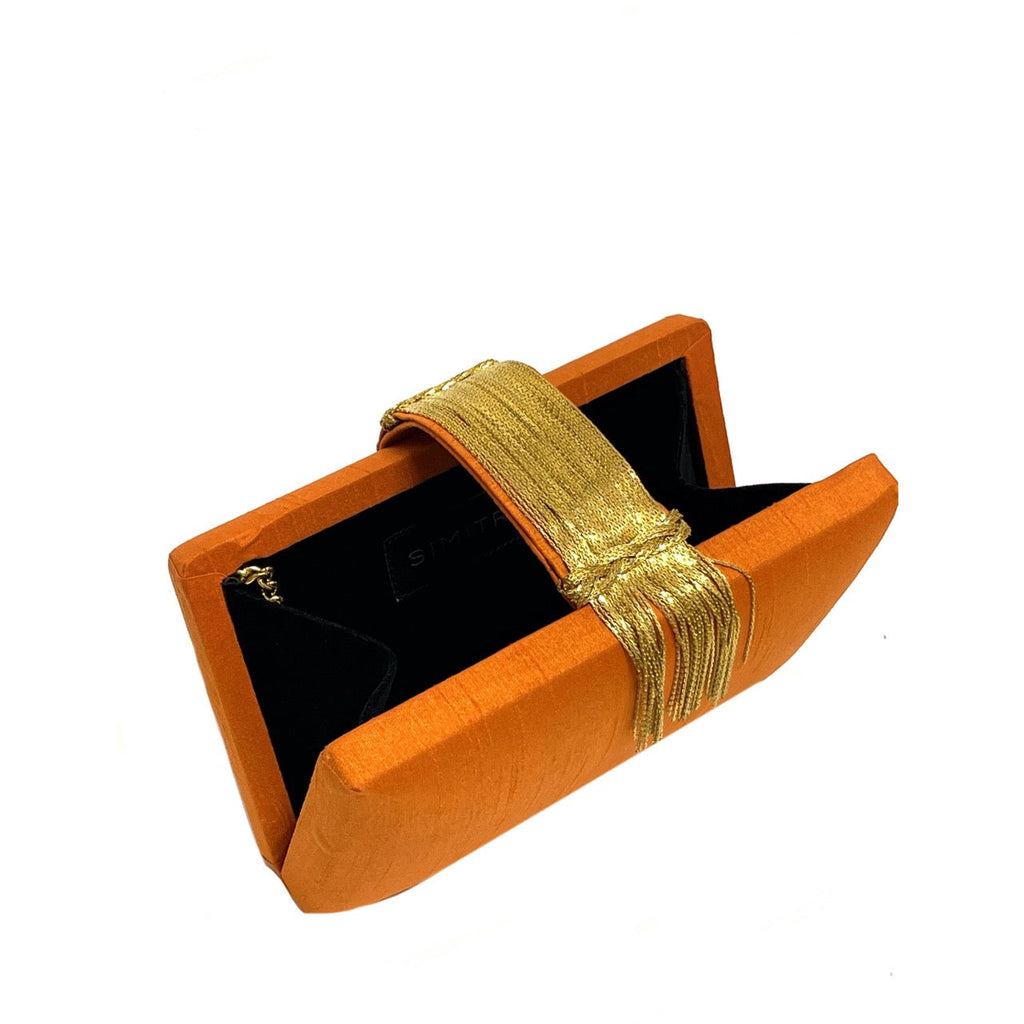 Spice Fringe Clutch