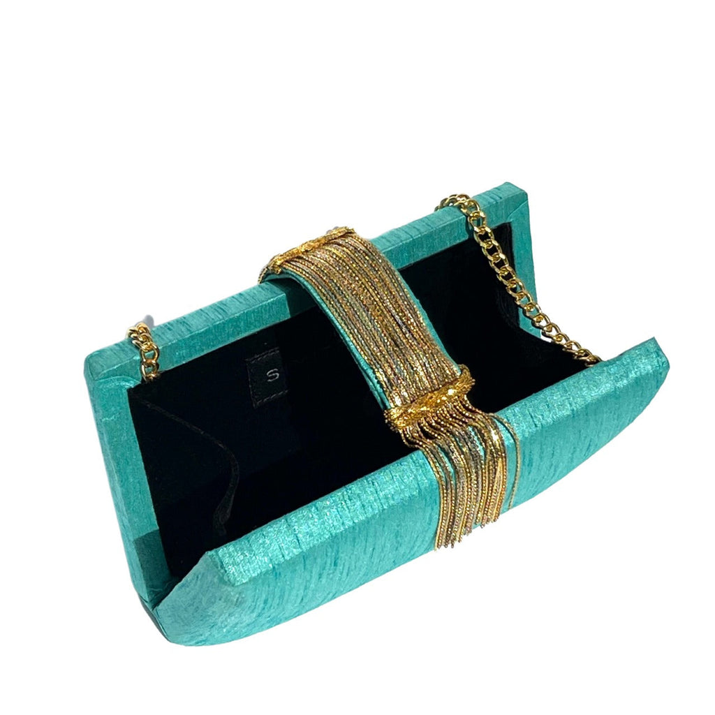 Capri Fringe Clutch
