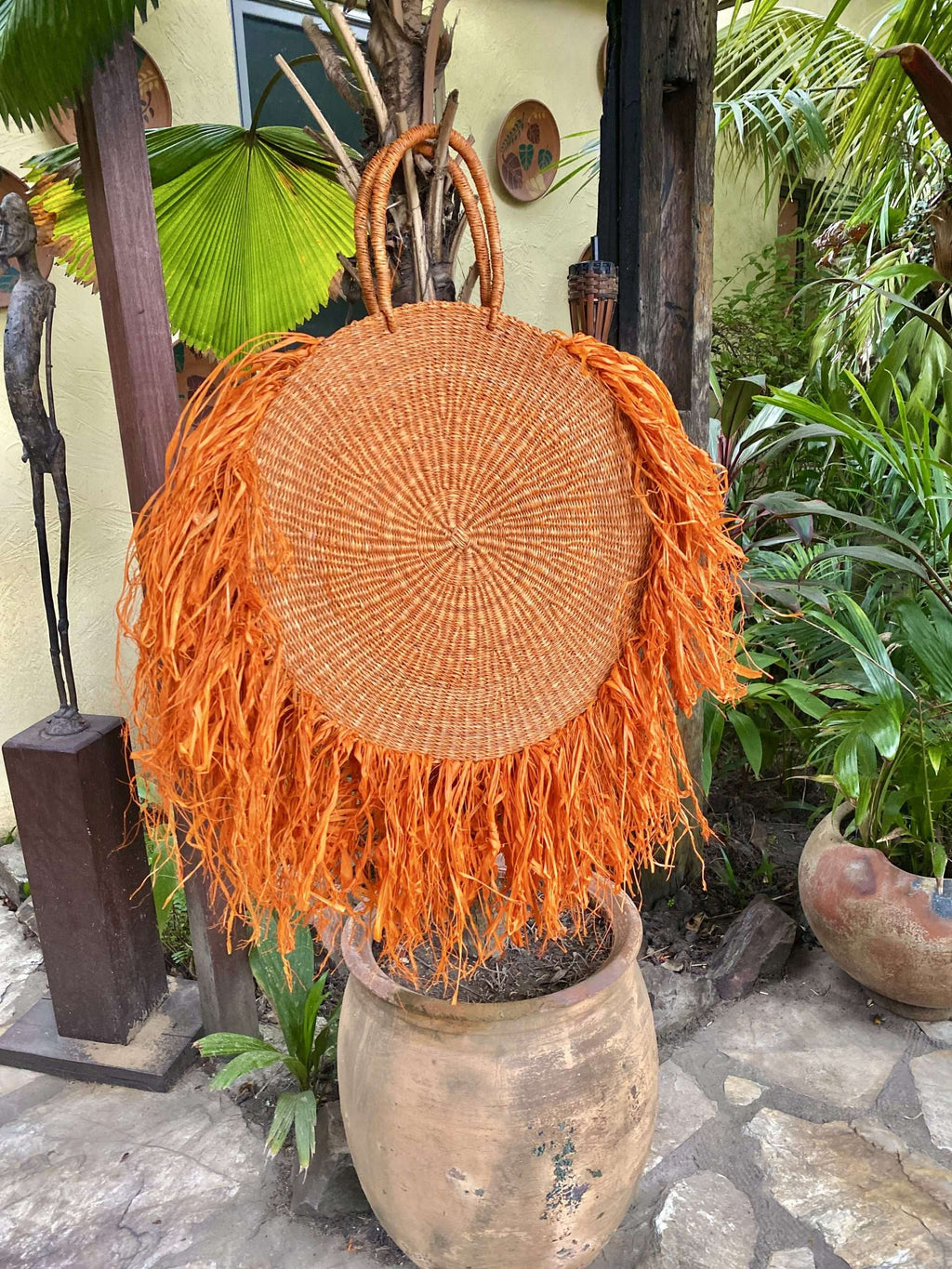Wasawasa woven Beach Bag