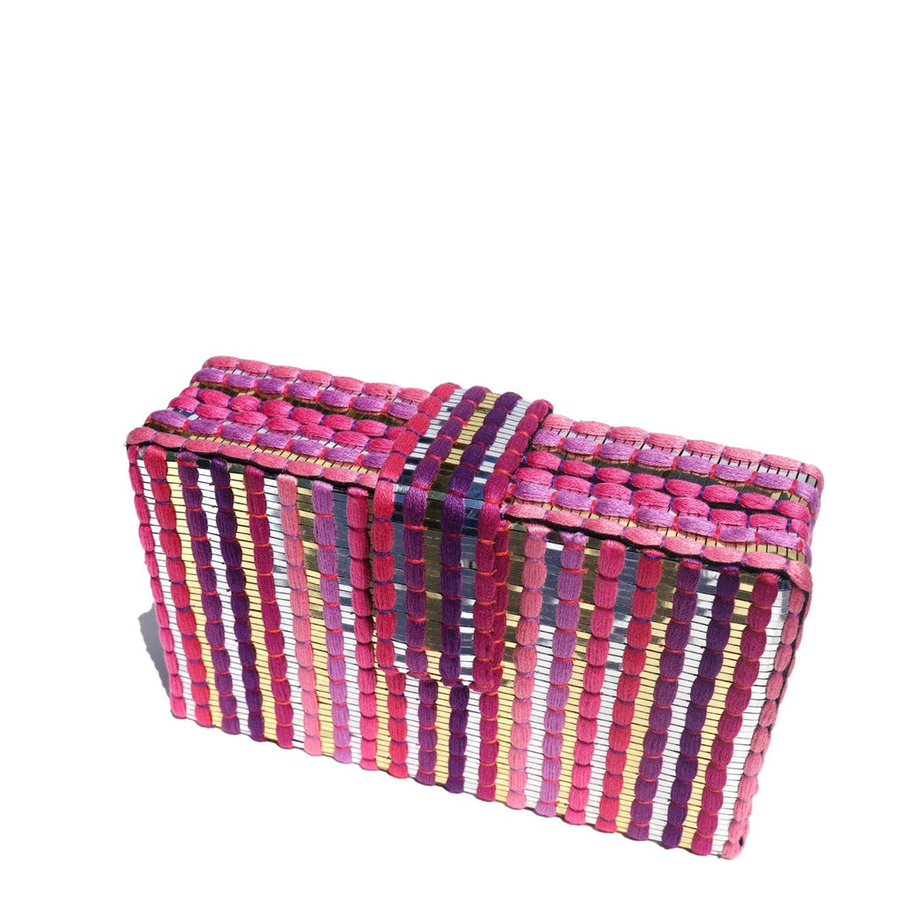 Viva Magenta Dori Clutch